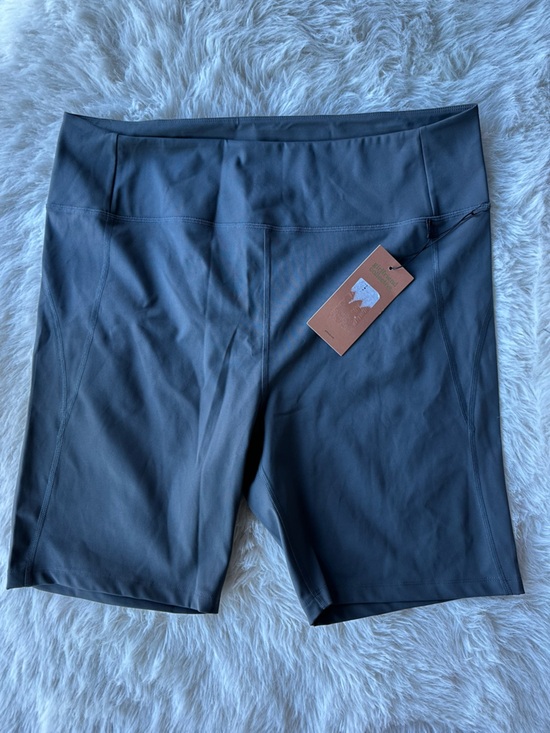 girlfriend collective Pants - Girlfriend Collective Charcoal Gray Bike Shorts 5XL new with tags